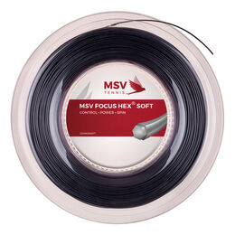 Cordages De Tennis MSV Focus-HEX Soft 200m schwarz